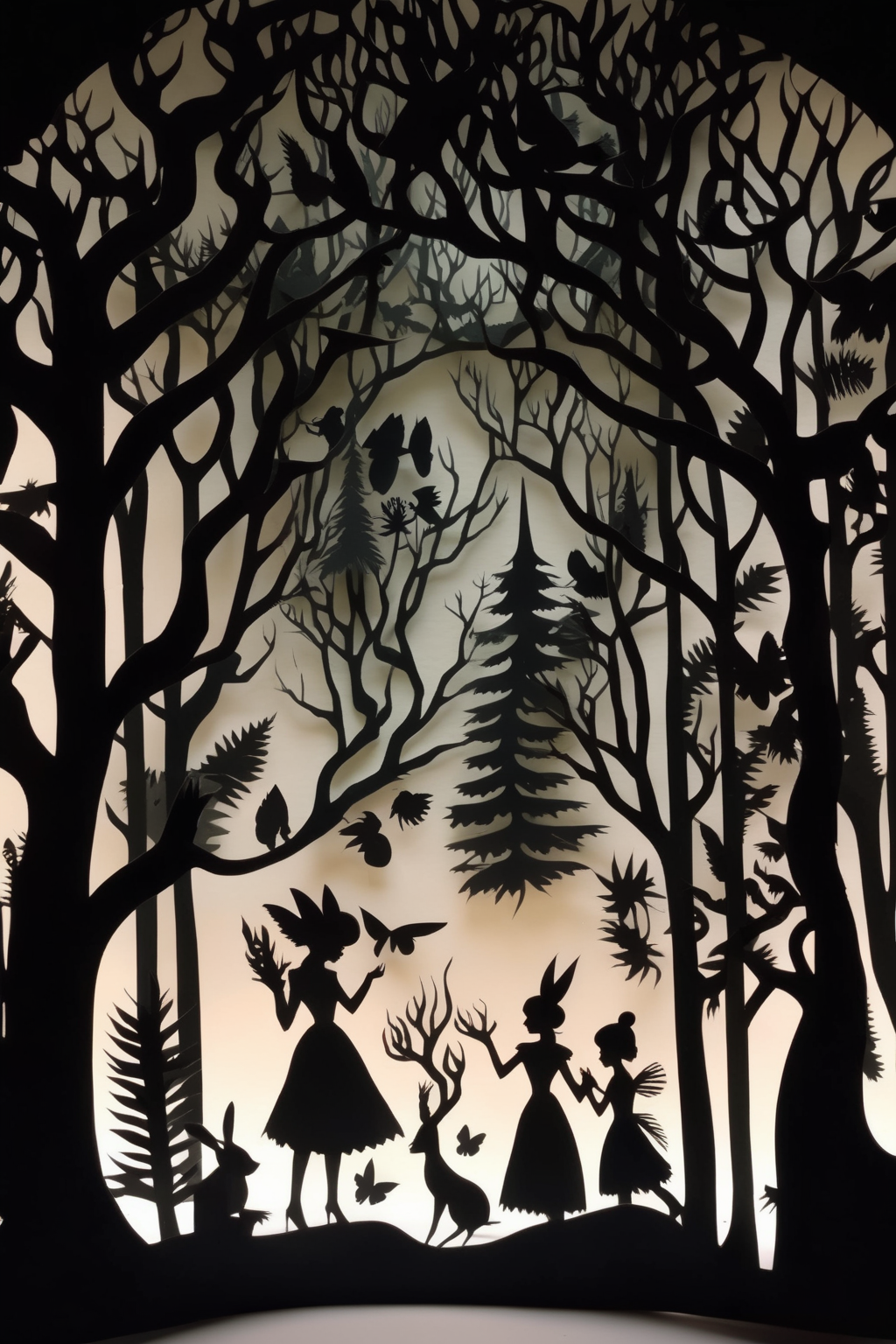 00413-2512743633-_lora_Lotte Reinige Style_1_Lotte Reinige Style - a magical forest in style of lotte reiniger paper cut silhuette.png